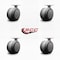 Service Caster 3'' Gray Heavy Duty Floor Safe Twin Wheel Casters Top Plate , 4PK SCC-TP02S75-TPR-GRY-4 - alternate 3